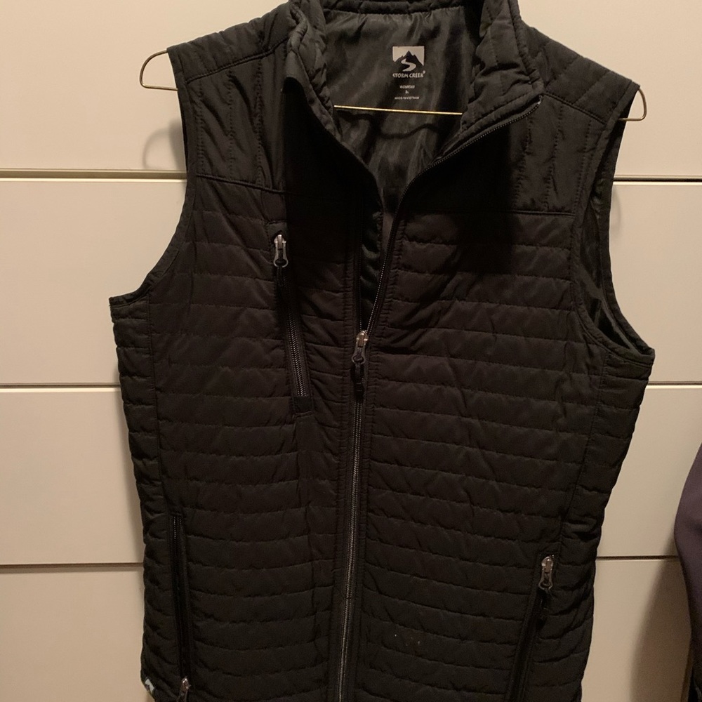 Women’s Black Thermal Vest